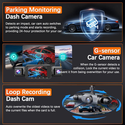 All-in-One Wireless Dash Cam (Front + Rear | 1080P HD)